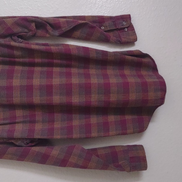 SLIGHTLY USED CAMBRIDGE CLASSICS LONG SLEEVE PLAID SIZE SMALL 100%COTTON - Picture 12 of 12